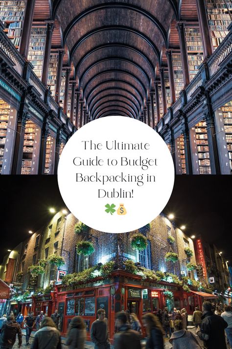 Experience Dublin on a budget! From cheap eats to vibrant pubs, unlock the secrets of budget backpacking in Ireland's capital. Adventure awaits! 🍀💰 #Dublin #BudgetTravel #Backpacking Temple Bar, Cheap Eats, Adventure Awaits, Budget Travel, Hidden Gems, Dublin, Backpacking, On A Budget, Budgeting