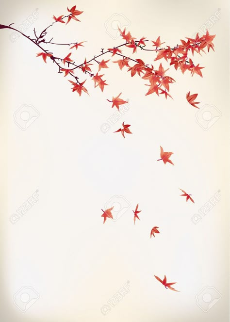 Maple Leaves Art, Maple Branch Tattoo, Japanese Maple Leaf Tattoo, Japanese Maple Tree Tattoo, Maple Leaves Tattoo, Maple Tattoo, Maple Leaf Drawing, Maple Tree Tattoos, Garden Flags Ideas