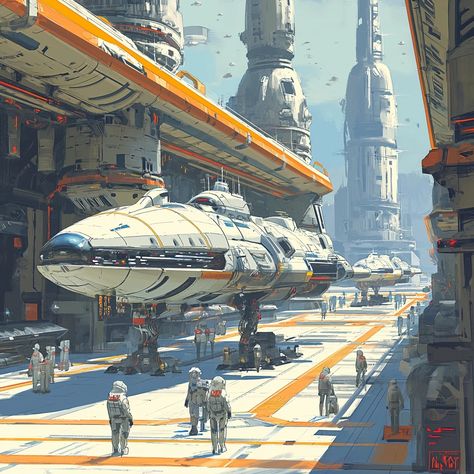 Sci Fi Colony, Atmospheric Art, Traveller Rpg, Hunky Dory, Future City, Futuristic Architecture, Space Travel, Space Crafts, Anime Sketch