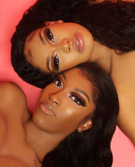 Bestie Birthday Photoshoot, Best Friend Photoshoot Black, Photoshoot Ideas For Best Friends Black, Bestie Photoshoot Ideas Black, Makeup Artist Photoshoot Ideas, Bestfriend Photo Shoot Ideas Bestfriends, Lashes Photoshoot, Lash Shoot, Lash Photoshoot