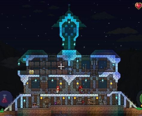 Terraria House Design, Terraria, Empire State, Empire State Building, Terrarium, House Design, Building, Design