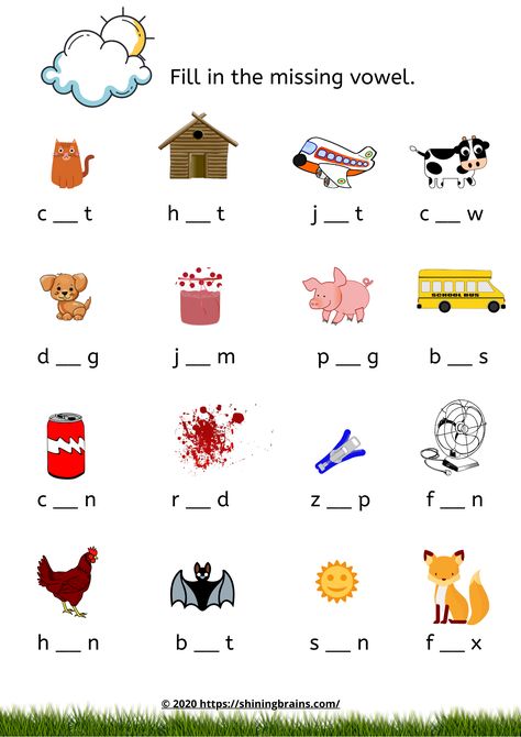 Free Cvc Cut & Paste Worksheets | Primary Resources Fill In The Missing Vowel Worksheet, Cvc Missing Vowel Worksheet, Consonant Vowel Worksheet, Vowels A Worksheet, Missing Vowels Worksheet Free, Vowel And Consonant Activities, Vowel And Consonant Worksheet For Kindergarten, Alphabet Sentences Free, Vowels And Consonants Worksheets Grade 1