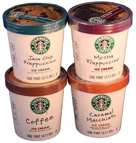 Starbucks ice cream <3 Starbucks Branding, Starbucks Ice Cream, Coffee Macchiato, Ice Cream Bucket, Starbucks Party, Starbucks Birthday, Ice Cream Packaging, Starbucks Lovers, Starbucks Secret Menu