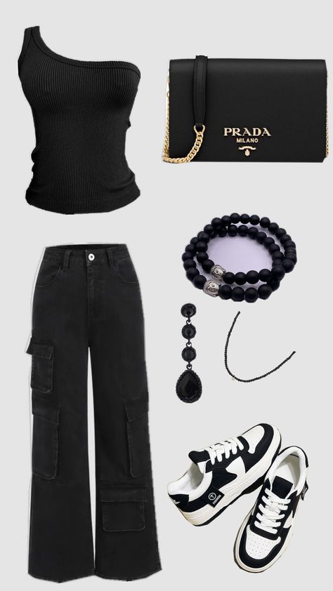 blacked out summer outfit Outfit Ideas Summer Black, New York Trip, Outfit Collage, Outfit Ideas Summer, Summer Black, New York Travel, Black Outfit, Summer Outfit, Summer Outfits