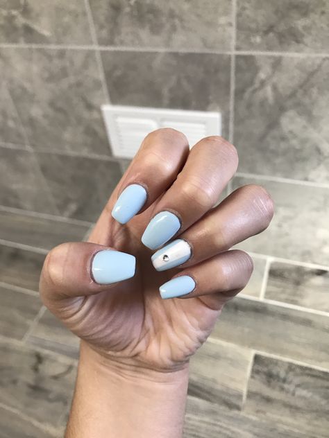 Argentina nails so cute ☺️🇦🇷 Argentina Nails Art, Argentina Nails Design, Argentina Nails, Manicure Ideas, Uñas Acrilicas, Dream Nails, Nails Ideas, Nails Design, Blue Nails