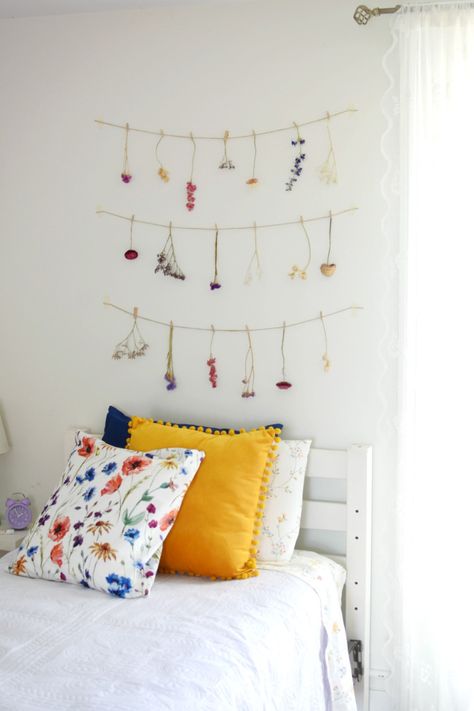 Wildflower-Themed Bedroom Tour – A Farm Girl's Life  #wildflowerbedroom #flowerbedroom #bedroomdecor #girlsbedroomdecor #whitebedroom #whitebedroomideas #whitebedroomwithpopofcolor #girlsflowerbedroom #wildflowerdecor #flowerwallv Wildflower Themed Bedroom, Girls Wildflower Bedroom, Wildflower Theme Nursery, Wildflower Bedroom Kids Rooms, Wildflower Girls Room, Wildflower Girls Bedroom, Wildflower Themed Nursery, Flower Theme Room, Flower Themed Bedroom