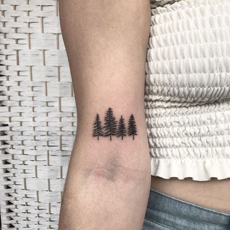 3 Pine Trees Tattoo, Pine Tree Family Tattoo, Fine Line Evergreen Tree Tattoo, 4 Pine Tree Tattoo, Evergreen Trees Tattoo, Fir Tree Tattoos, Pine Trees Tattoo, Spruce Tree Tattoo, Maple Tree Tattoo