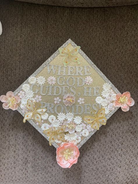 Grandparents Graduation Cap, All Glory To God Graduation Cap, Christian Nursing Graduation Cap, Senior Cap Ideas Christian, Christian Cap Ideas For Graduation, Graduation Cap Ideas Bible Verses, Grad Cap Designs Christian, Christian Caps Graduation, Religious Graduation Cap