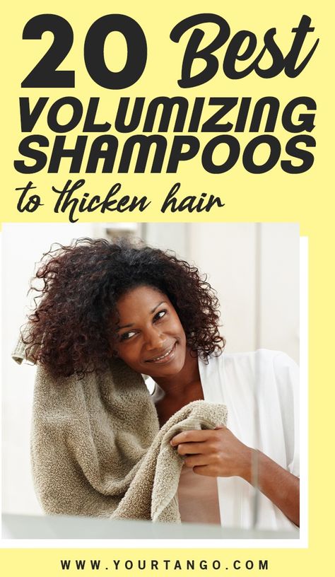 Hair Thickening Tips, Best Thickening Shampoo, Hair Volume Tricks, Best Volumizing Shampoo, Hair Thickening Remedies, Thicken Hair Naturally, Plump Hair, Hair Thickening Shampoo, Thicken Hair