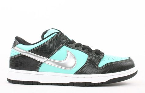 3. Nike Dunk Low Pro SB "Tiffany" Nike Skateboarding, Diamond Supply Co, Nike Sb Dunks Low, Diamond Supply, Nike Sb Dunks, Nike Lebron, Nike Basketball, Blue Sneakers, Best Sneakers