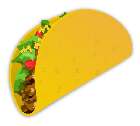 alt=Cartoon food clipart transparent title=Cartoon food clipart transparent Tacos