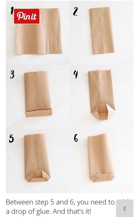 Present Bag Diy Wrapping Papers, Polaroid Packaging Ideas, Small Envelope Design, Present Bag Diy, How To Wrap A Cap For Gift, Diy Gift Bags Paper Tutorials, Making A Gift Bag From Wrapping Paper, Diy Small Paper Bag, How To Make A Bag Out Of Paper