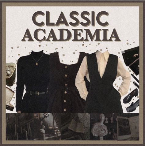 Dark Academia Lookbook, Academia Aesthetic Outfit, Classic Academia, Dark Academia Outfits, Dark Academia Outfit, Dark Academia Clothes, Academia Clothes, Academia Outfits, Academia Style