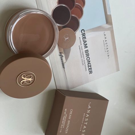 I would definitely recommend ABH Cream Bronzer- I have is shade Golden Tan, perfect for my brown skin tone , blends so well, very creamy , love the sturdy packaging ❤️👍🏼 http://influenster.com/reviews/anastasia-beverly-hills-cream-bronzer-golden-tan/78922051 Anastasia Beverly Hills Cream Bronzer, Anastasia Cream Bronzer, Anastasia Bronzer, Bronzer Tips, Bronzer Cream, Getting Ready In The Morning, 2024 Goals, Cream Bronzer, Good Meaning