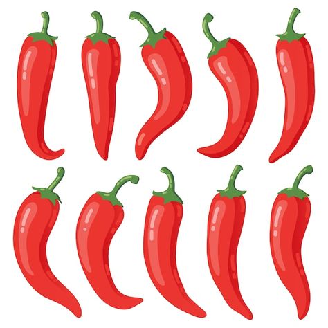 Chili Pepper Clipart, Mexican Peppers, Wine Jelly, Chilli Peppers, Red Chili Peppers, Western Wall Art, Hot Peppers, Chilli Pepper, Glitter Art