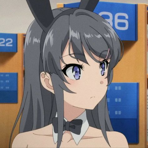 Bunny Girl Senpai, Bunny Girl, An Anime, Anime, Hair, Black