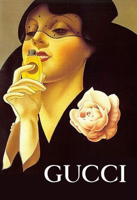 Gucci Gucci Art, Vintage Italian Posters, Illustration Design Graphique, Art Deco Illustrations, Poster Art Deco, Italian Posters, Art Deco Print, Vintage Advertising Posters, Art Deco Poster