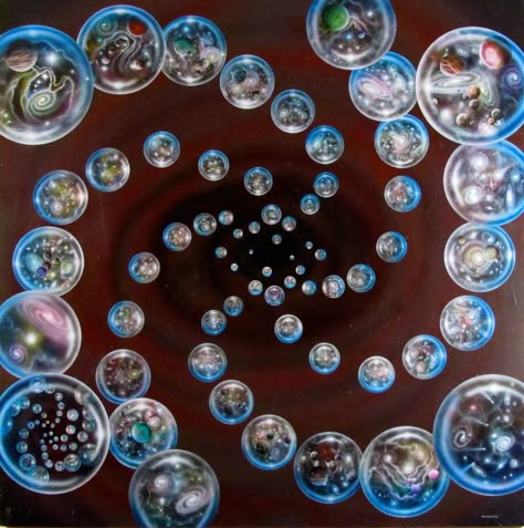 The Multiverse in God's Eye by sdelrussi Bubble Universe, God Particle, Galaxy Solar System, Higgs Boson, Edge Of The Universe, God's Eye, Gods Eye, Visually Pleasing, College Work