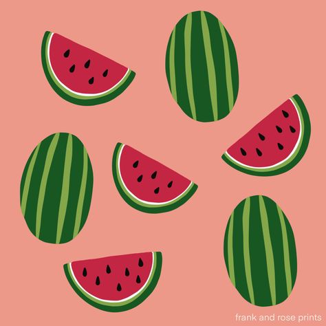 watermelon fruit print #watermelon #watermelonsugar #harrystyles #art #artprint #artwork #watermelonartprint #artwork #digitalart #procreate Watermelon Art Illustrations, Watermelon Paintings, Picnic Nails, Watermelon Activities, Paint Fruit, Watermelon Art Print, Watermelon Illustration, Watermelon Painting, Paint N Sip