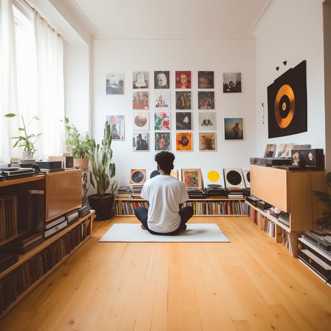 Don't let your vinyl collection gather dust in a corner. Display it proudly with ZOLEF vinyl records wall mounts. 🎵👌 Vinyl Collection Display, Record Wall Mount, Vinyl Corner, Record Wall Display, Vinyl Shelf, Vinyl Records Wall, Records Wall, Vinyl Display, Wall Display Shelves