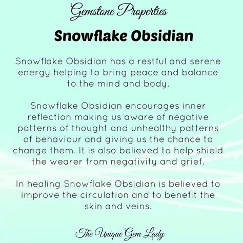 Snowflake obsidian Snow Flake Obsidian Stone Meaning, Snow Obsidian Meaning, Snowflake Obsidian Meaning, Obsidian Meaning, Lava Stone Jewelry, Stone Meanings, Crystal Seashells, The Chakras, Obsidian Crystal