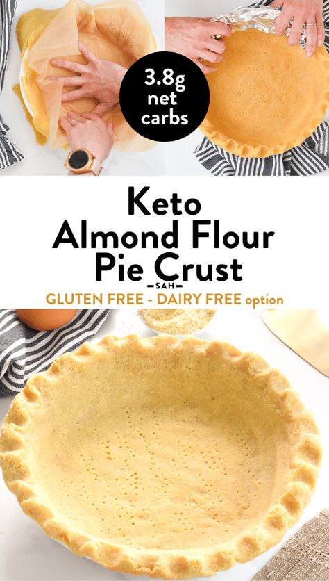 Healthy Pie Crust, Keto Crust, Pie Savory, Quiche Pie, Almond Flour Pie Crust, Low Carb Pie Crust, Keto Quiche, Gluten Free Pie Crust, Breakfast Low Carb