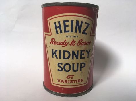 Heinz no longer makes kidney soup (Image: walesonline) Heinz Tomato Soup, Heinz 57, Quick Energy, Can Of Soup, Gross Food, Food Donation, Date Recipes, Green Giant, Food Bank