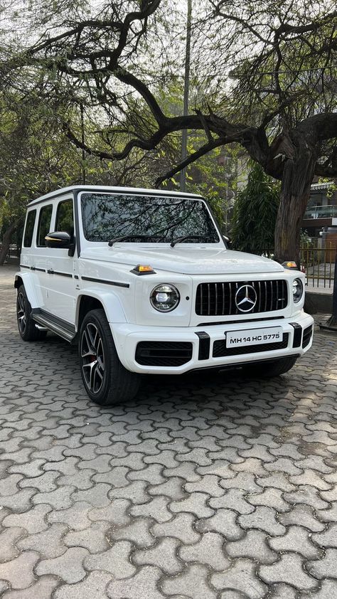 Mercedes G Wagon White, White G Wagon, G Wagon Amg, Mercedes Benz India, Mercedes Jeep, G 63 Amg, Luxury Mercedes, G 63, Luxury Cars Audi