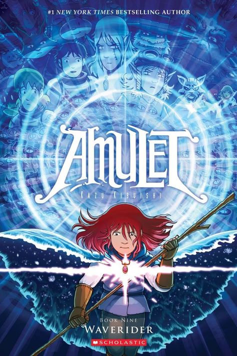 Waverider: A Graphic Novel (Amulet #9) : Kibuishi, Kazu, Kibuishi, Kazu: Amazon.ca: Books Kazu Kibuishi, Will Eisner, Apple Books, Book Awards, The Shadows, The Elf, Book Print, New Friends, Bestselling Author