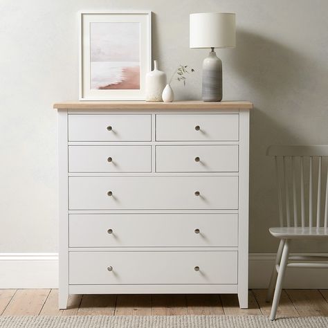 Beige Chest Of Drawers, Pure White Bedroom, Double Chest Of Drawers, Dresser Kitchen Island, Dressing Table With Drawers, Large Chest Of Drawers, Wooden Garden Furniture, Home Office Furniture Sets, Table With Drawers