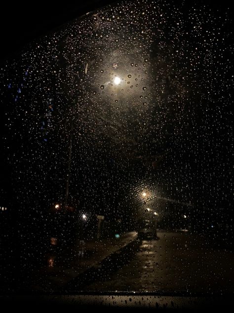 Mid Night Aesthetic, Late Night Rain Aesthetic, Night Rain Aesthetic, Night Time Rain Aesthetic, Rainy Night Aesthetic, Sleep Images, Rain At Night Window, Josh Chen, Rainy Town Aesthetic Night