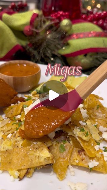 Salty Cocina on Instagram: "Migas is a quick, easy, and economical recipe prepared with crispy pieces of tortillas and scrambled eggs. There is so many versions of this recipe and can also be prepared with totopos and left over salsa. #migas #easyrecipes #explorepage #budgetmeals #quickneasymeals #quickrecipes #explorepage #recipes #mexicanfood #foodie #foodblogger #foodstagram" Breakfast Salsa Recipe, Migas Recipe Mexican Breakfast Corn Tortillas Scrambled Eggs, Breakfast Tortas Mexican, Migas Recipe Mexican Breakfast, Salvadorian Breakfast, Mexican Brunch Ideas, Breakfast Ideas Mexican, Easy Migas Recipe, Mexican Breakfast Ideas