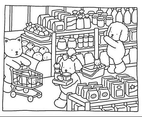 Bobby Goods Colouring Pages, Nostalgic Coloring Pages, Bearieworld Coloring, Bobbie Goods Printable, Disney Color By Number Printable, Grocery Store Coloring Pages, Bobby Goods Coloring Page Printable Pdf, Bobbie Goods Colouring Pages, Bobby Coloring Pages