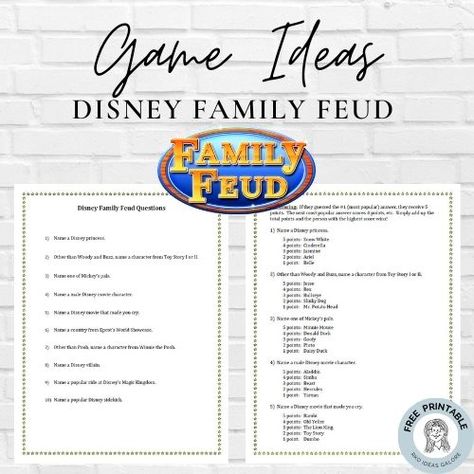 Easy Family Feud for a Group Game! - RKO Ideas Galore by Karen Family Feud Game Board, Diy Family Feud Game, Diy Family Feud, Office Holiday Party Games, Family Feud Questions And Answers, Assisted Living Week, Christmas Left Right Game, Gift Passing Game, Family Feud Questions