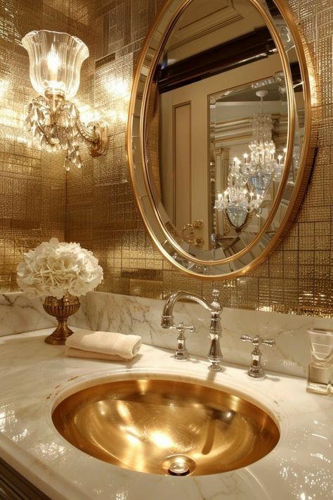 Housing Decor, Bathroom Mirror Ideas, Silver Room, Dream Bedroom Inspiration, New House Bathroom, Latest Living Room Designs, Mirror Ideas, Future Apartment Decor, Gold Home Decor