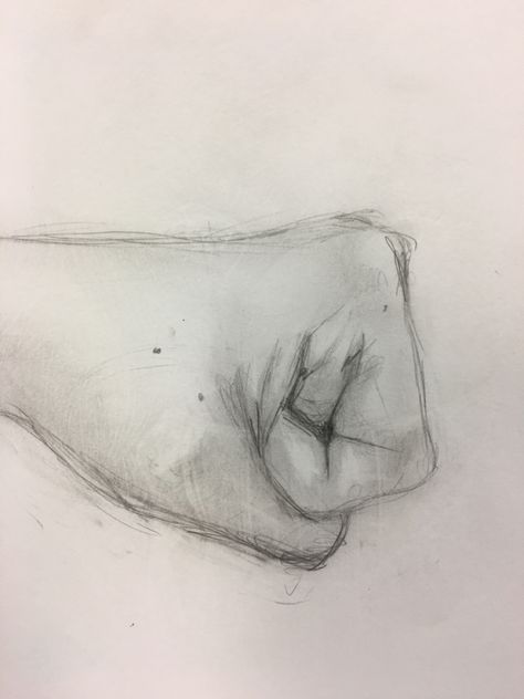 Hand Punch Drawing, Hand References, Doodle Challenge, Art Amour, Arm Drawing, Hand Drawing Reference, Sculpture Projects, Hand Reference, Wall Drawing