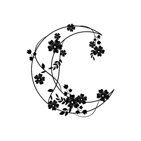 Moon And Vine Tattoo, Clan Ideas, Moon Cycle Tattoo, Swirl Tattoo, Dragon Tattoo Ideas, Vine Drawing, Lightning Tattoo, Wrist Tattoo Designs, Celestial Tattoo