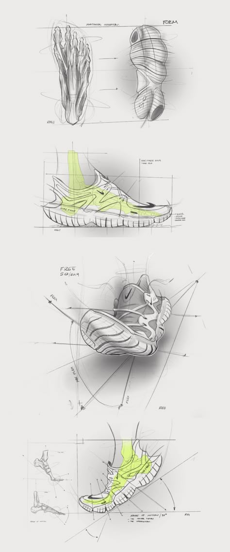 Shoe Sketch, Sneakers Sketch, Sport Shoes Design, Shoe Sketches, Shoe Design Sketches, Presentation Layout, Industrial Design Sketch, Car Design Sketch, Shoe Inspiration