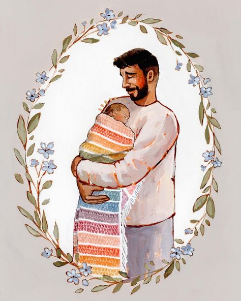 Introducing the Father’s Day collection 🫶🏼 in this collection are several pieces about fatherhood, as well as pieces about mental health. I typically create paintings about my own life and my own struggles, but I have received so many requests over the years to create a male version of these paintings. I hope that one of these piece can touch the hearts of you, your husbands, your dads, father-figures, uncles, grandpas, stand-in fathers, stepdads, brothers, sons, and any other men in your lif... National Rainbow Baby Day, Risen Lord, Happy Easter Sunday, Watercolor And Acrylic, Americana Art, Jesus Artwork, Christ Is Risen, Acrylic Artists, Blessed Mother Mary