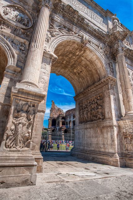 Rome, Italy Italy Presentation, Roman Arch, Arch Of Constantine, Architecture Antique, Visit Rome, Voyage Europe, Old Stone, Ancient Architecture, Ancient Rome