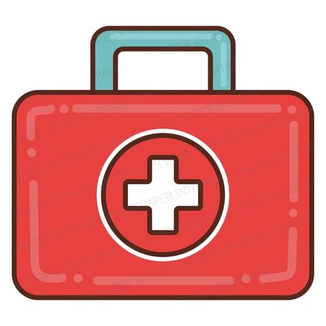 Health, Medical, Healthcare, Clip art, Digital Sticker, Illustration, Education, Goodnote, red first aid box, cute illustration, turquoise handle, white cross mark, medical, health, children's education, healthcare, adorable, medical supplies, kids, education, healthcare for kids, healthcare illustration, medical illustration. Medical Clip Art, Healthcare Illustration, Illustration Education, Box Png, Sticker Illustration, Safety Message, Medical Health, White Cross, Discount Promotion