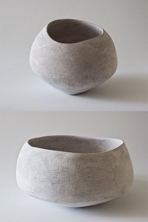 Minimalist Ceramics, Large Vessel, Wabi Sabi Ceramics, Ceramics Art, Ceramic Artwork, Minimalist White, Slab Pottery, Ceramics Pottery Art, Thrown Pottery