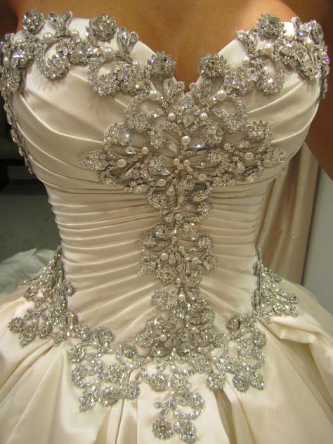 Bejewel! Pnina Tornai, Princess Gown, A Wedding Dress, Princess Wedding Dresses, Princess Wedding, Lace Wedding Dress, Gorgeous Gowns, Ball Gowns Wedding, Beautiful Wedding Dresses