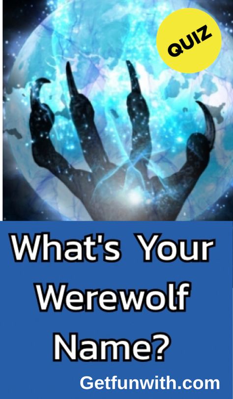 What Is Your Werewolf Name, How To Become A Werewolf, Witch Quiz, Assassin Names, Silly Quizzes, Werewolf Name, Werewolf Stories, Playbuzz Quizzes, Witch Names