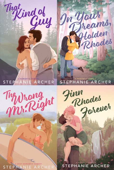 Stephanie Archer, Tbr Jar, Romcom Books, Teenage Books To Read, Spicy Books, Romance Book Covers, Fantasy Books To Read, Unread Books, Books Collection