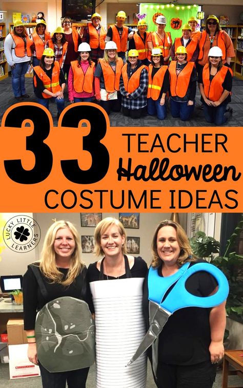 Group Costume Ideas Teachers, School Costume Ideas Teachers, Teacher Team Halloween Costume Ideas, Kindergarten Team Halloween Costumes, Miss Nelson Is Missing Costume, Teachers Halloween Costumes Group, 3 Teacher Halloween Costumes, Easy Teacher Group Halloween Costumes, Halloween Group Costumes For Work