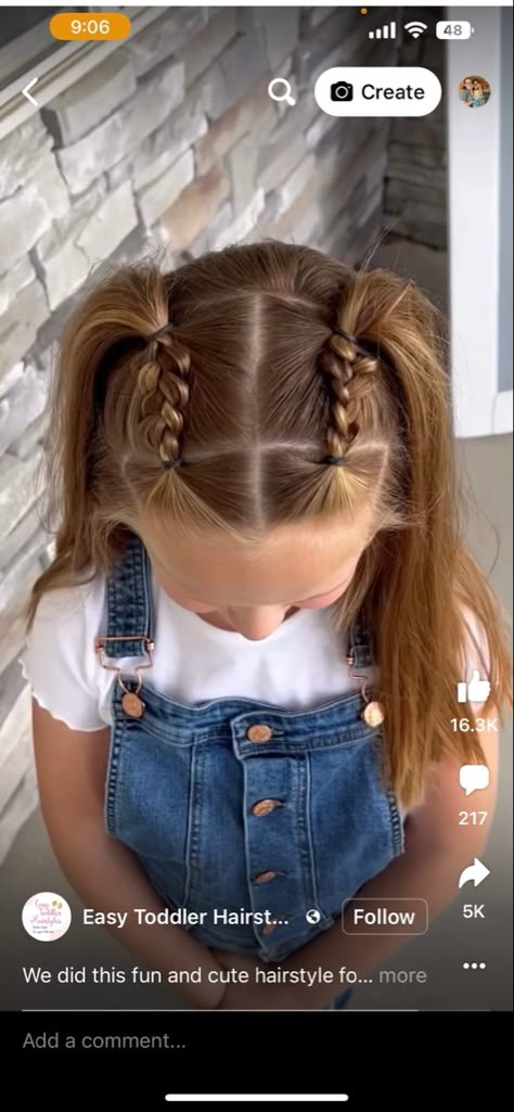 Encanto Hairstyles, Hairstyles For Girls Easy Kid, Kid Easy Hairstyles, Four Year Old Hairstyles, Hair Styles Little Kids, Kid Hair Dos, Hair Styles Toddler Girl Easy, Picture Day Kindergarten Hair, Toddler Princess Hairstyles