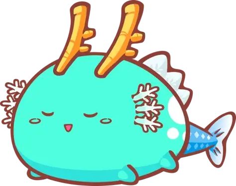 Axie Infinity, Deer Horns, Fantasy Creatures, Kawaii