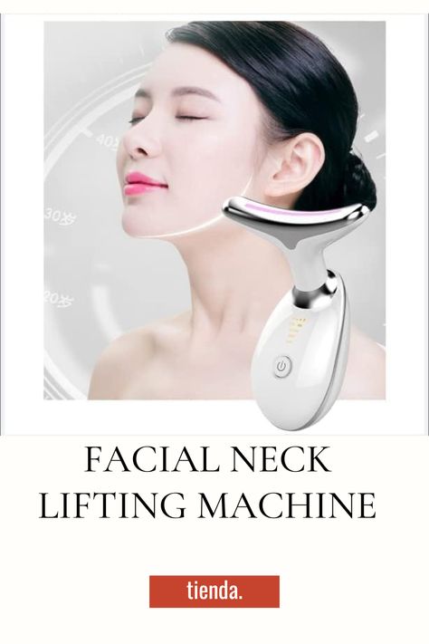 GUBAOPQLA Facial Neck Lifting Machine Sonic Face Massager Beauty Device,Wrinkles Remover Skin Rejuvenation Anti-aging. Efficacy: This face and neck massager can rejuvenate, firm, lift and whiten, remove wrinkles, delay aging, and enhance the absorption of skin care products. Ideal for various skin conditions, blemishes, age/dark spots on the face or hands, etc. Sonic Face, Face Massager, Healthy Products, Neck Massager, Neck Lift, Beauty Devices, Neck Massage, Wrinkle Remover, Skin Rejuvenation