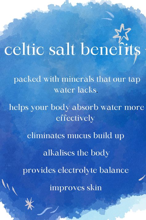 Bile Salts Benefits Of, Celtic Sea Salt Water Benefits, Celtic Salt Water Recipe, Celtic Salt Benefits Women, Sea Salt Magical Properties, Celtic Sea Salt Benefits, Celtic Salt Benefits, Sea Salt Benefits, Cell Salts